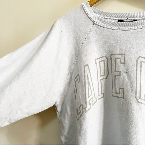 Free People X Retro Brand Cape Cod Classic Crew Sweatshirt - Picture 7 of 9